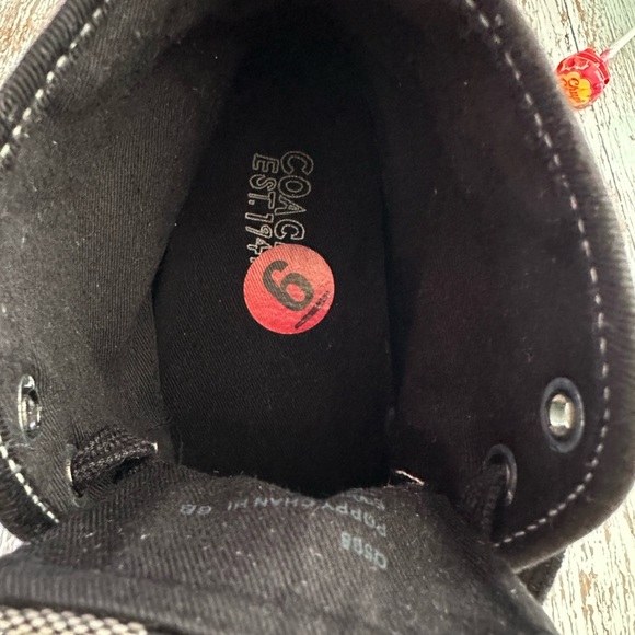 🔹Coach Women’s Black Printed Sneakers - Size 6B🔸 - Picture 13 of 16